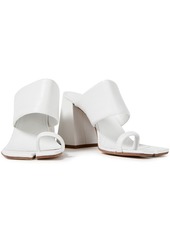 Maison Margiela - Tabi split-toe leather mules - White - EU 37