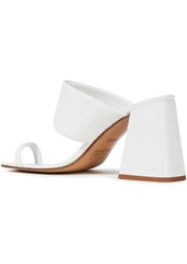 Maison Margiela - Tabi split-toe leather mules - White - EU 37