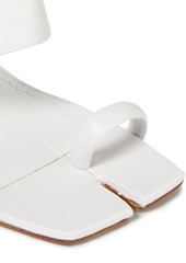 Maison Margiela - Tabi split-toe leather mules - White - EU 37