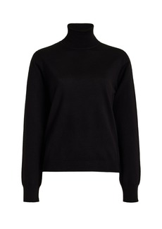 Maison Margiela - Wool Turtleneck Sweater - Black - S - Moda Operandi