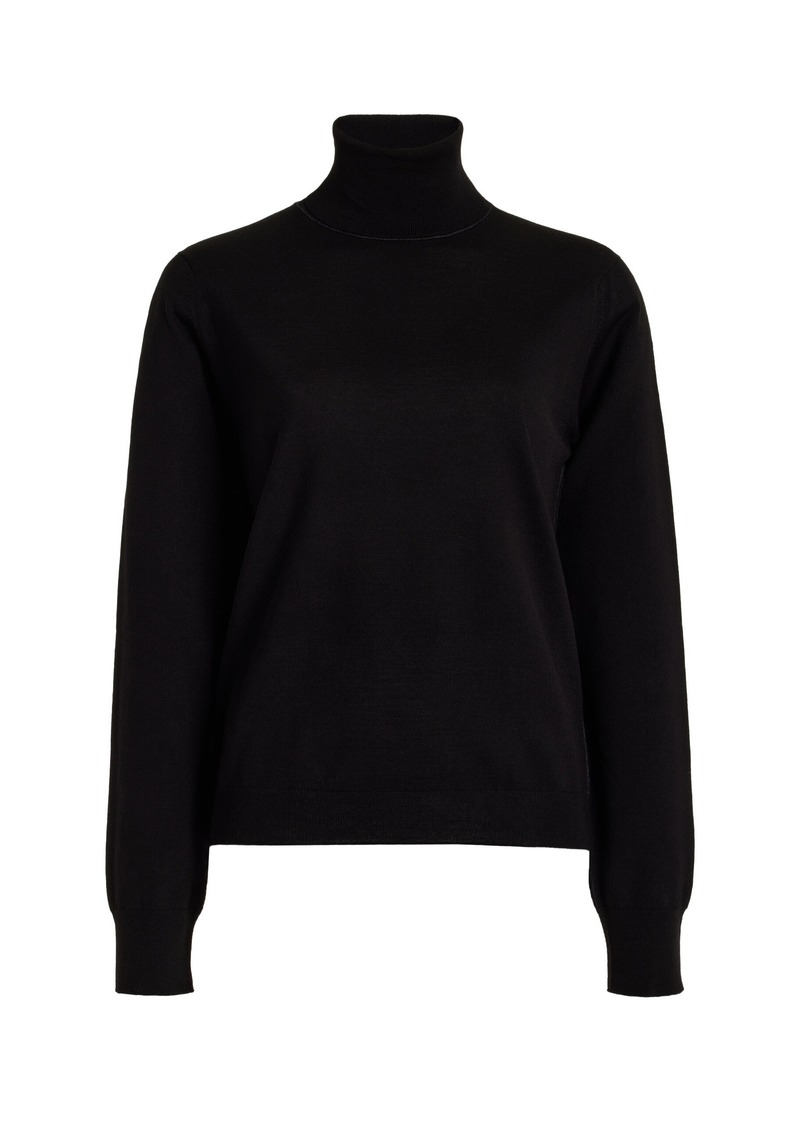 Maison Margiela - Wool Turtleneck Sweater - Black - XS - Moda Operandi