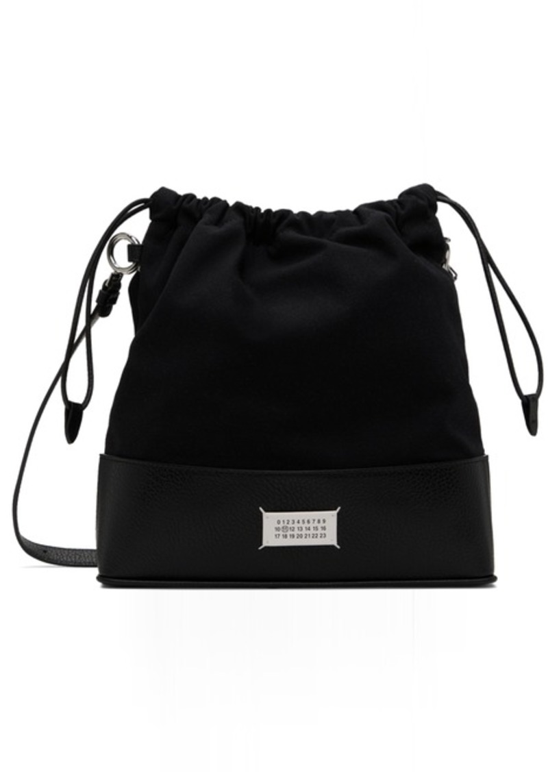 Maison Margiela Black 5AC Daily Drawstring Small Backpack