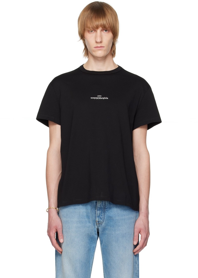Maison Margiela Black Distorted T-Shirt