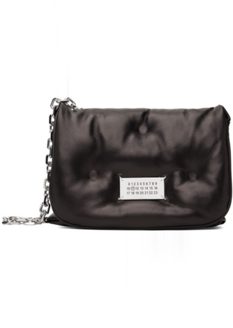 Maison Margiela Black Glam Slam Flap Small Bag