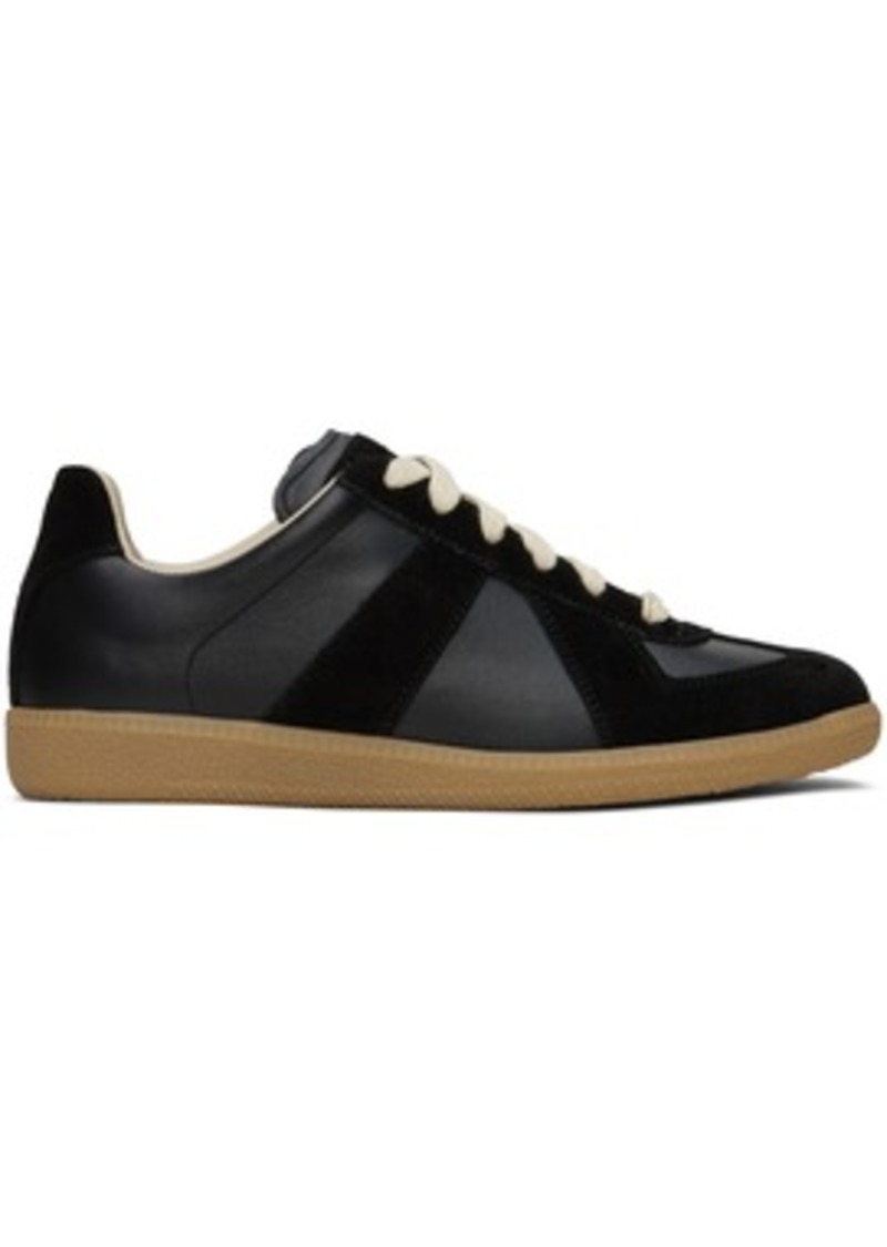 Maison Margiela Black Replica Sneakers