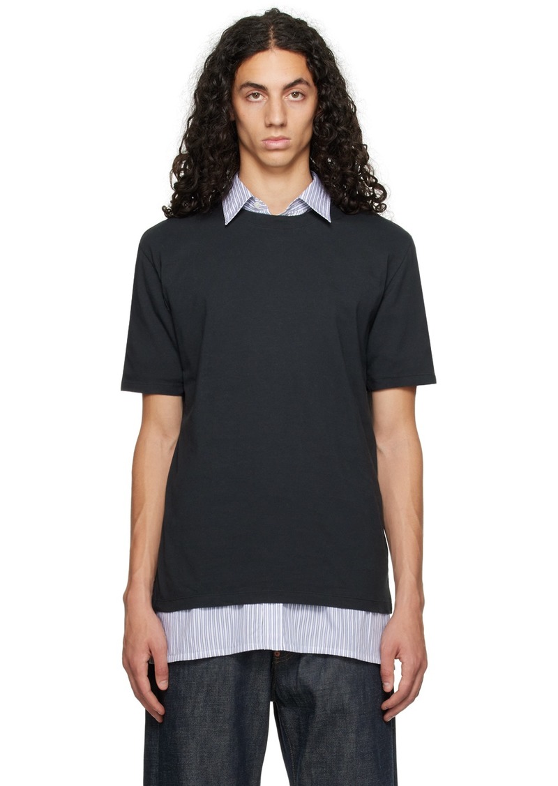 Maison Margiela Black Stitch T-Shirt