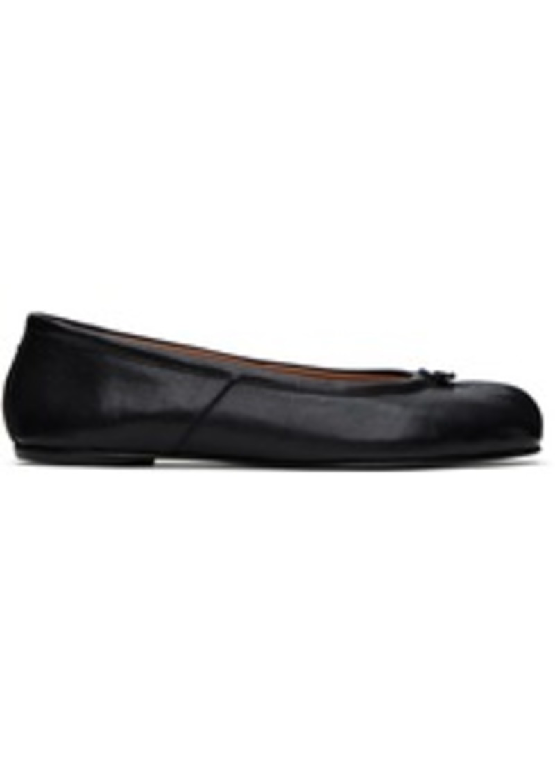 Maison Margiela Black Tabi Ballerina Flats