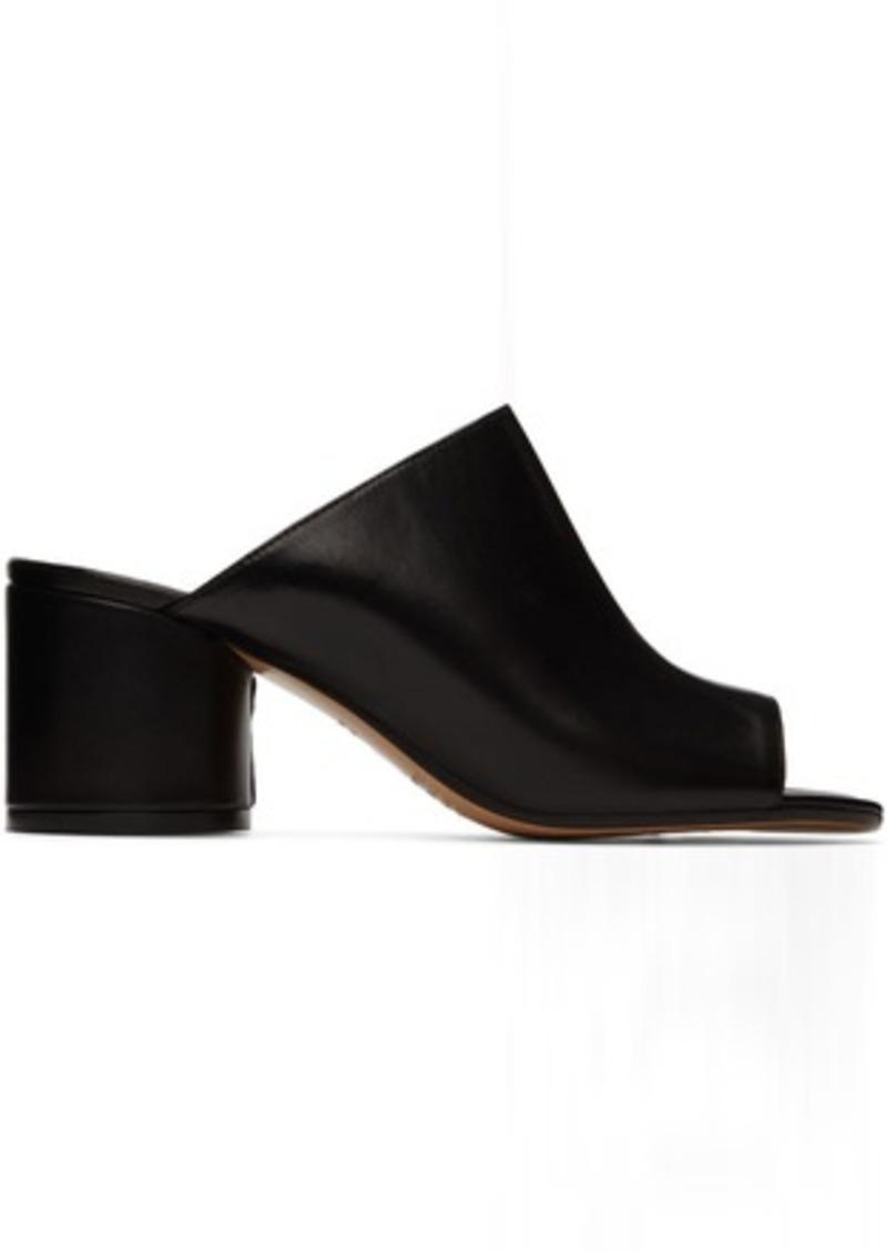 Maison Margiela Black Tabi Heeled Sandals