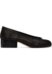 Maison Margiela Black Tabi New Ballerina Flats