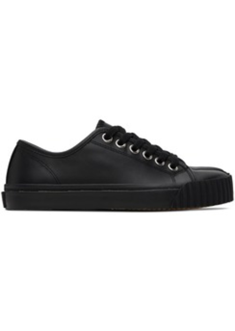 Maison Margiela Black Tabi Sneakers