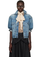 Maison Margiela Blue Faded Denim Jacket