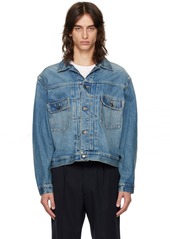 Maison Margiela Blue Faded Denim Jacket