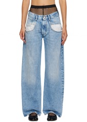 Maison Margiela Blue Faded Jeans