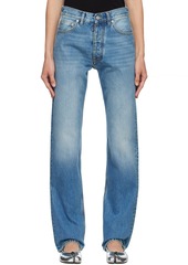 Maison Margiela Blue Faded Jeans