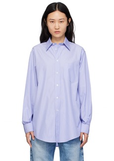 Maison Margiela Blue Oversized Shirt