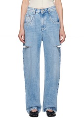 Maison Margiela Blue Slash Jeans