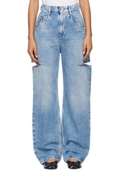 Maison Margiela Blue Slash Jeans