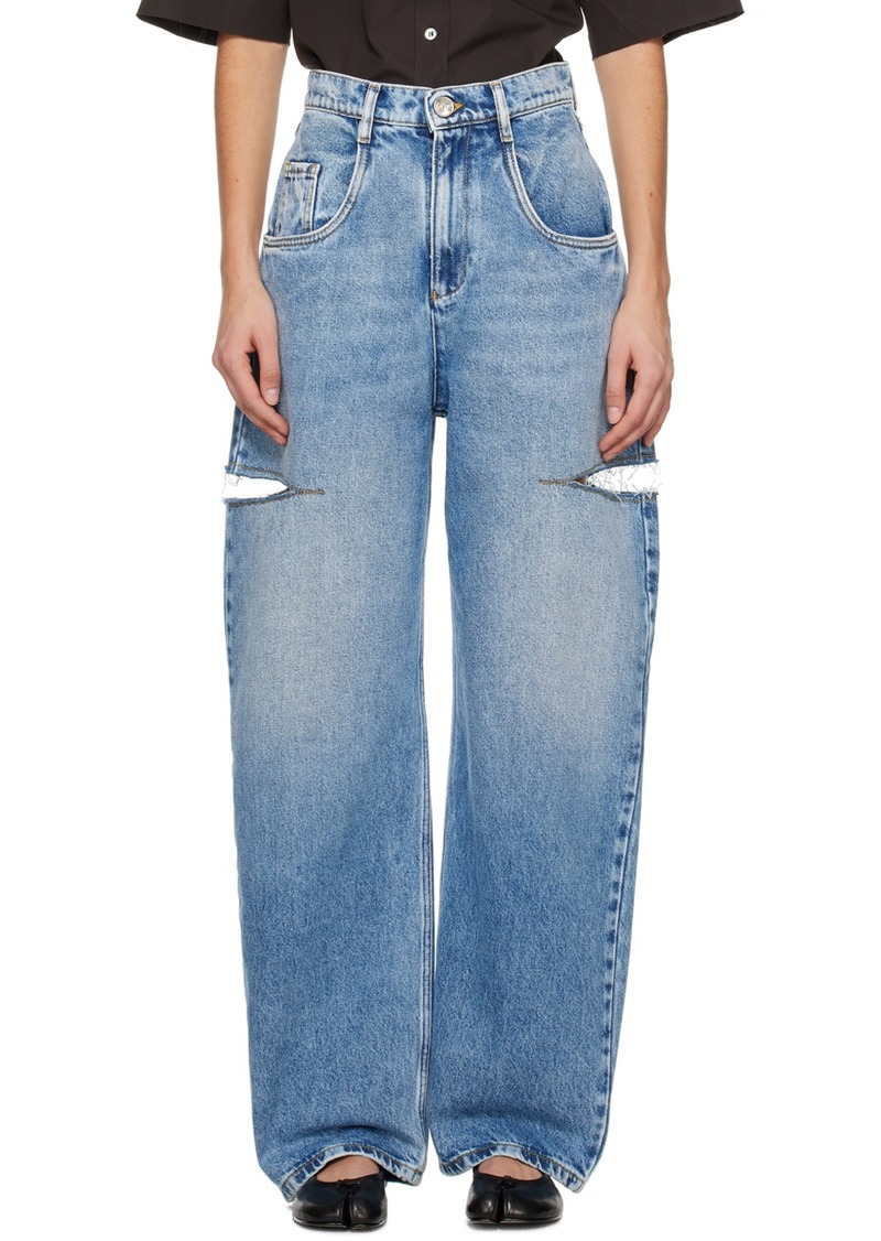 Maison Margiela Blue Slash Jeans