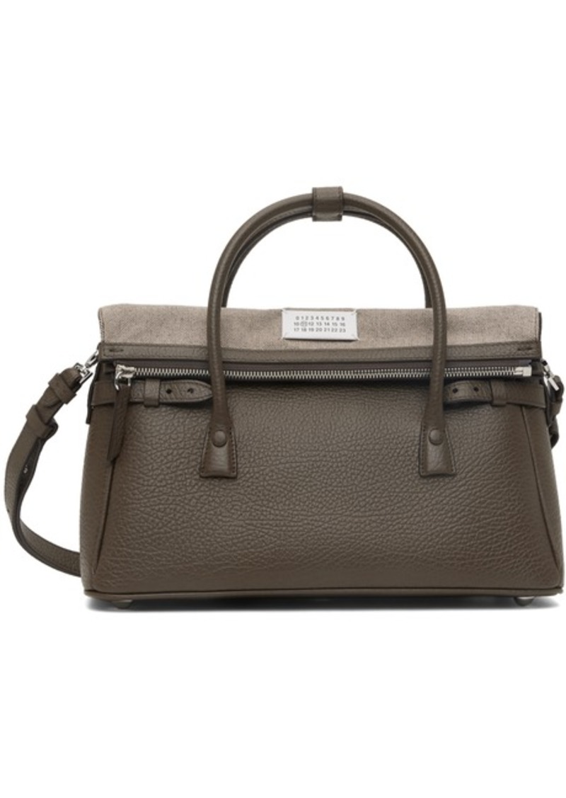 Maison Margiela Brown 5AC Top Handle Bag