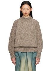 Maison Margiela Brown Botanical Dye Sweater