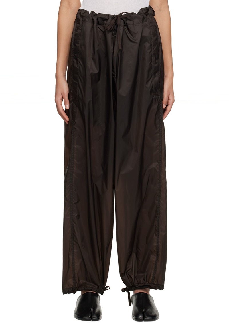 Maison Margiela Brown Loose Trousers