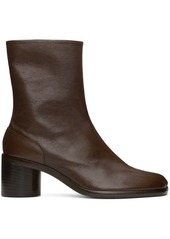 Maison Margiela Brown Tabi Boots