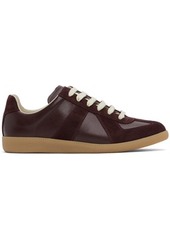 Maison Margiela Burgundy Replica Sneakers