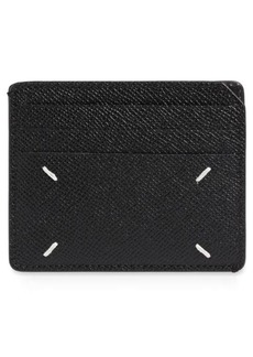Maison Margiela Four-Stitch Leather Card Case