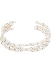 Maison Margiela Gold & White Laces Bracelet