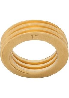 Maison Margiela Gold Bolt Thin Ring