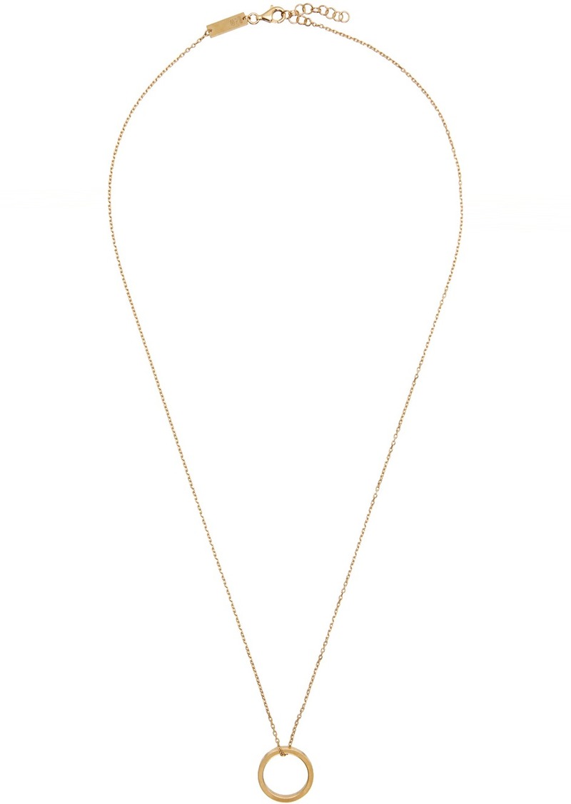 Maison Margiela Gold Cable Chain Necklace