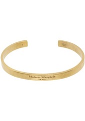 Maison Margiela Gold Logo Bracelet