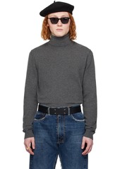 Maison Margiela Gray High-Neck Turtleneck