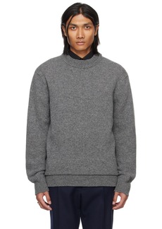 Maison Margiela Gray Patch Sweater