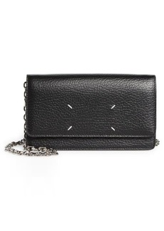 Maison Margiela Large Leather Wallet on a Chain