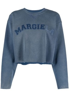 MAISON MARGIELA Logo patch sweatshirt