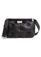 Maison Margiela Medium Glam Slam Leather Shoulder Bag in Black at Nordstrom