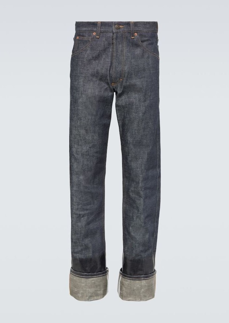 Maison Margiela Mid-rise straight jeans