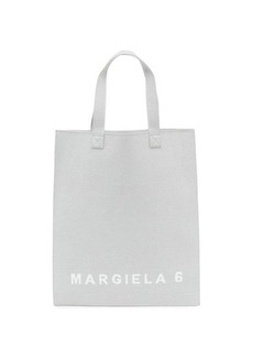 MAISON MARGIELA MM6 Logo Print Tote Bag