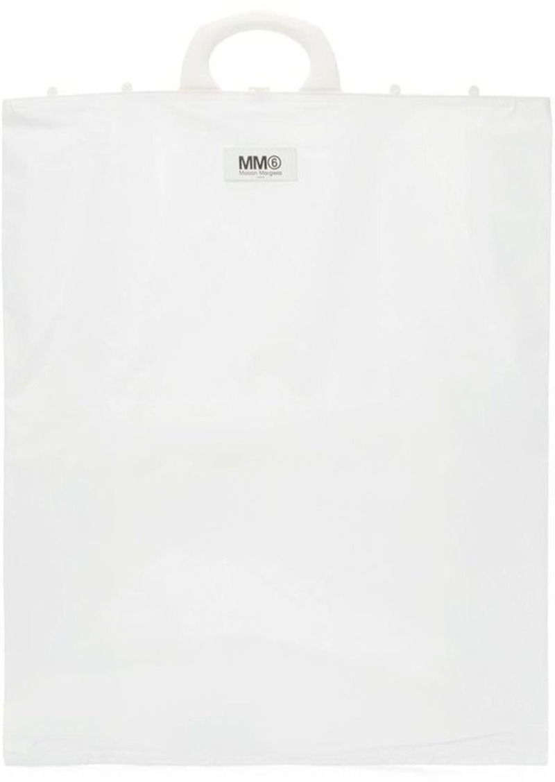 MAISON MARGIELA MM6 Logo Tote Bag