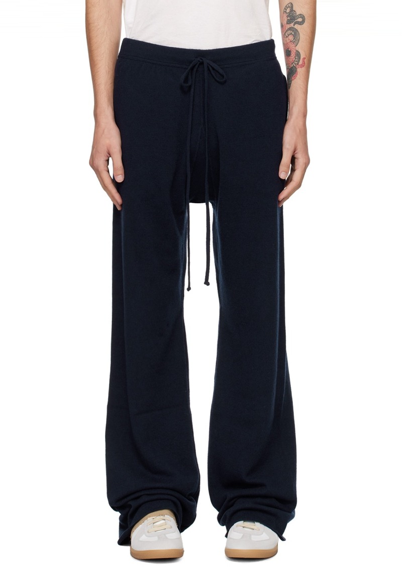 Maison Margiela Navy Drawstring Sweatpants