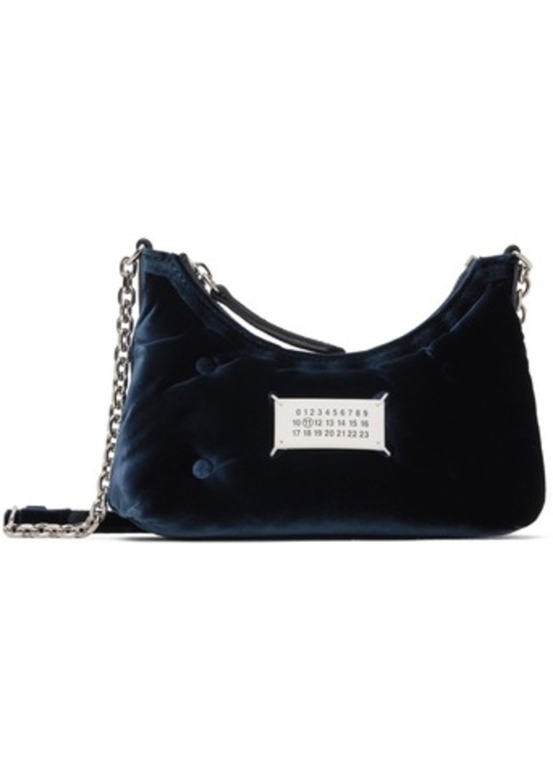 Maison Margiela Navy Glam Slam Micro Bag