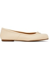 Maison Margiela Off-White Tabi Ballerina Flats