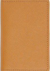 Maison Margiela Orange Four Stitches Card Holder