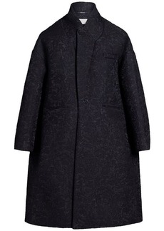 MAISON MARGIELA patterned-jacquard oversized coat