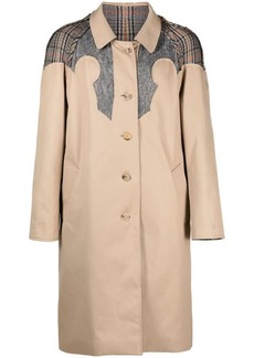 MAISON MARGIELA 'Pendleton' reversible trench coat