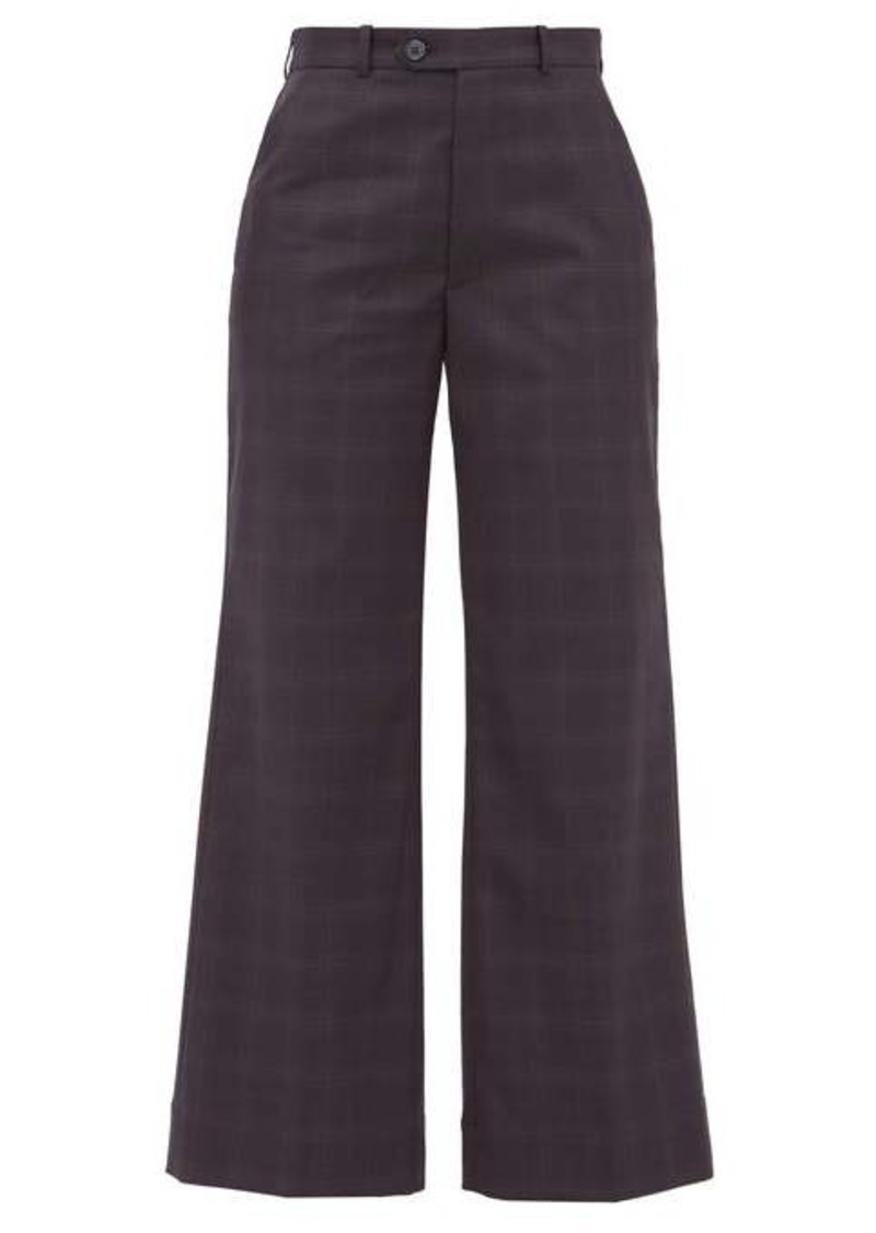 tailored cotton trousers