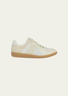 Maison Margiela Replica Low-Top Leather Sneakers