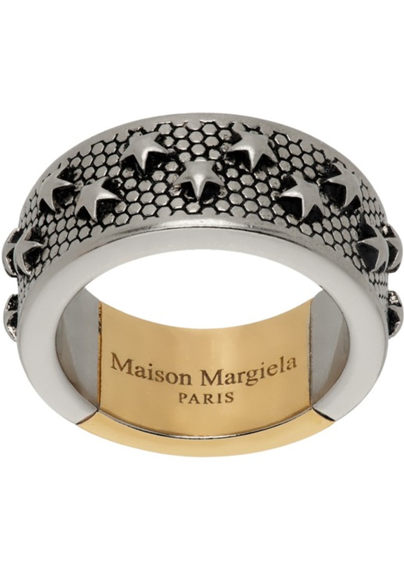 Maison Margiela Silver & Gold Star Ring
