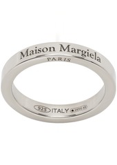 Maison Margiela Silver Engraved Ring
